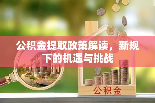 厦门公积金提取政策解读，新规下的机遇与挑战