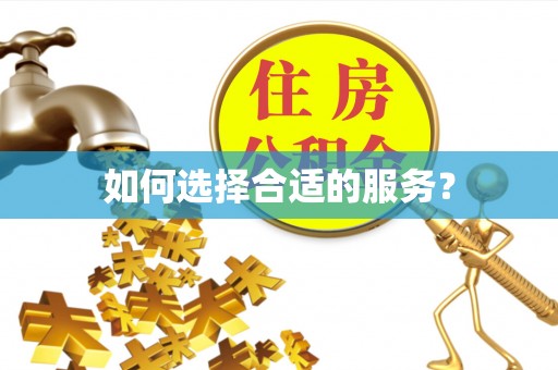 厦门如何选择合适的服务？